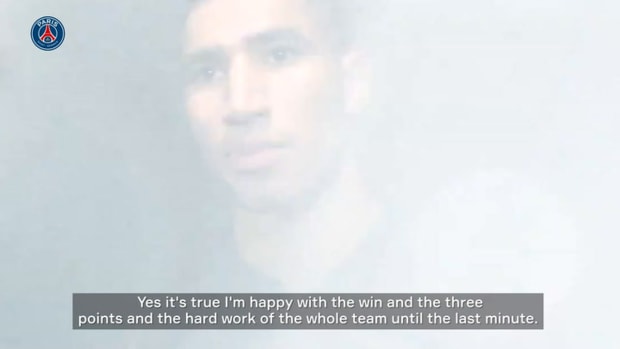 Achraf Hakimi on his winner goals vs Metz